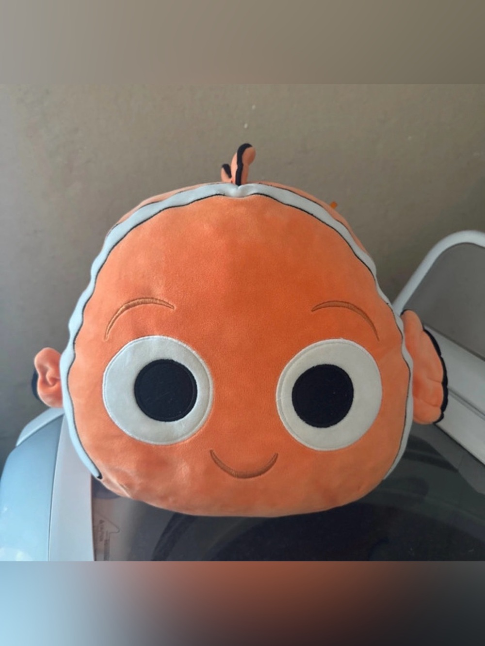 Squishmallows 10" Finding Nemo Official Disney Kellytoy Plush Clown Fish